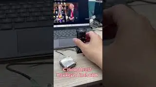 C mount lens for 1 inch sensor looks really Nice! Hawkeye Firefly V6 PRO 1 inch  camera HDMI USB AV