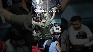 General coach ka struggle #shorts #train #indianrailways