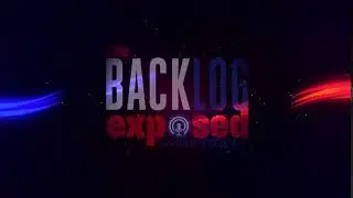 The Backlog Exposed - Red & Blue Swirls - Intro Quip
