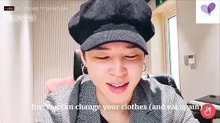 [Eng Sub] BTS Jimin & Jin full phone conversation📱😴