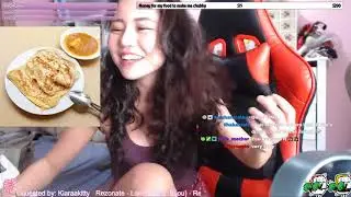 SINGAPOREAN GAL KIARAAKITTY  TALKING ABOUT INDIAN MAKING ROTI PRATA!!