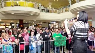 Dami Im Heart Beats with Dami Army - Westfield Knox 18/10/14