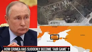 Crimea air base attack -  trailer of things to come ! #UkraineRussiaWar