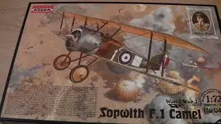 Kit Review - Sopwith F.1 Camel by Roden in 1:72 scale