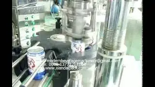pop top can filling and seaming line, can filling machine, can filler and seamer