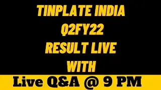 Tinplate Share Q2 Results | Bosch Share News | Stock Market Live Q&A | Stock Market Investment
