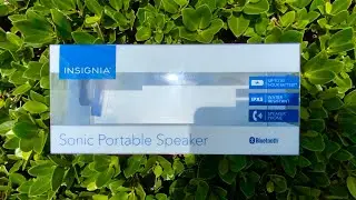 Good Enough. Insignia Sonic Portable Bluetooth Speaker Unboxing + First Impressions