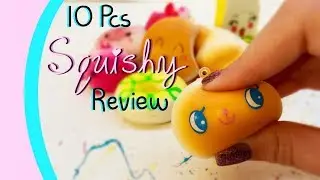 Random 10 Pcs Amazon Squishy Package! Super Cheap and Slow Rising!💖