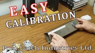 TIPS - Double Door Removable Mullion Calibration Strip - POST LATCH