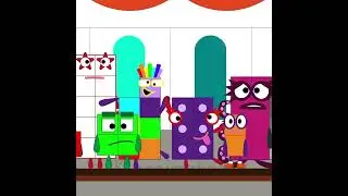 Numberblocks Pattern Palace but Squid Games Mingle Song #shorts