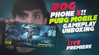 ROG Phone 5 PUBG Mobile Gameplay Montage, Unboxing, My First Impressions | Gaming Josh