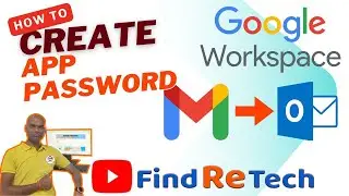 Create App Password from gmail and Configure email in Outlook. #apppassword #gmailapppassword