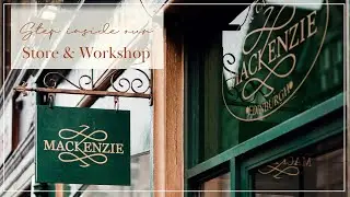 Scottish Artisan leather Showroom & Workshop - Behind the scenes at Mackenzie Leather