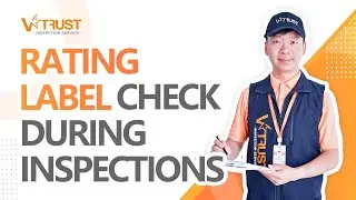 Rating Label Check in Product Inspection | Quality Control for Electronics & Electric Products