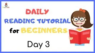 DAY 3: TEACH Your CHILD To READ FAST & FLUENT!   Just 10 minutes each day!