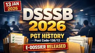 DSSSB Results 2025 | new result released 13 jan 2026 #dsssb #dsssbnotice #dsssbupdate 