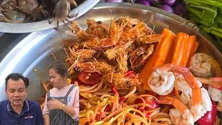 #ส้มตำปูไต่  