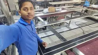 HOW TO MAKE ALMUNIUM FABRICATION WORK AJJ HUMNE BANAYA DOR FIX 🤔🇦🇪 #youtube #trending #trending #yt 