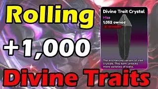 Opening 1000 Divine Traits To Get Apex Units Anime Defenders Update 8 Roblox