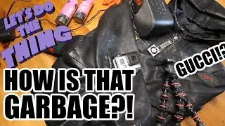 Awesome Dumpster Dive Scores! They Threw Out Gucci!?