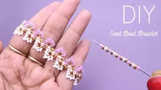 How to Make a Beautiful Seed Bead Bracelet | Step by Step Jewelry Making