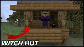 Where To Find A Witch Hut In Minecraft