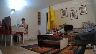 🔴 24/7 LIVE: Italian Couple in London - Real Life [LIVING ROOM 🛋️] - MiGIPepeVibes - Cam 1