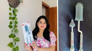 Luvlap Silicone Bottle & Nipple Cleaning Brush Review | Best Bottle Cleaning Brush | Baby Essentials