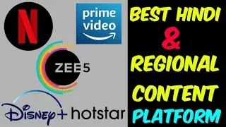 Best Streaming OTT Platform For Hindi & Regional Content In India #TechnoRajan
