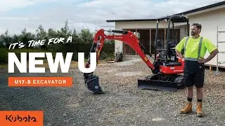 It's time for a new U - Kubota U17-5 Excavator | The World's best selling excavator just got better!