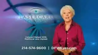 As seen on TV: Happy ReSTOR lens implant patient by Sidney Gicheru, M.D.