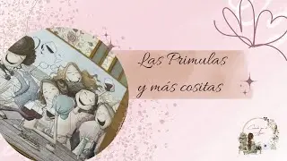 &Aacute;lbum scrapbooking Las primulas y m&aacute;s cositas