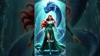 🐉 Disney Princesses as Ancient Mythical Beasts 🐉