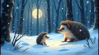 🦔 Avantura Malog Ježka | Dečije pesmice sa životinjama | Ježko u snegu, &scaron;umska priča |🌲❄️