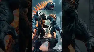Godzilla and King Kong - Hybrid &ndash; The Amazing Series!  #shorts #viralvideo