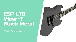 Esp Ltd Viper baritone 7 Black Metal