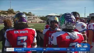 Red Storm beats Blue Thunder 44-37