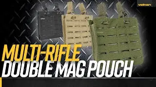 Valken Multi Rifle Double Magazine Pouch - Laser Cut