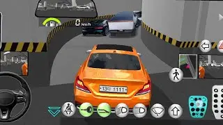 New Mercedes Golden Car Stuck ForParking | 3D Driving Class |Best Androidgameplay Video#cargame