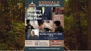 Walking Through the Pain | Guest Speaker: Carl Wilson, MA, LPC