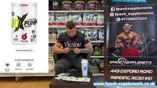 10X Athletic pump review with 6pack-supplements