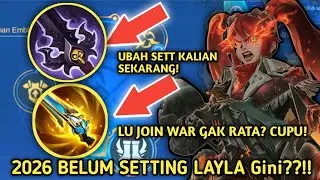 DAMAGE 3K SETTING EMBLEM DAN BUILD LAYLA TERSAKIT 2026 | BUILD LAYLA TERSAKIT 2026