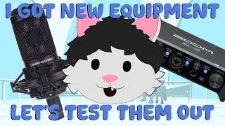 Testing Out New Equipment I Got For Christmas (by playing my visual novel!!)