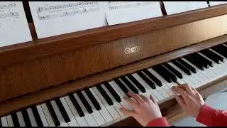 Tim 9 jaar speelt 