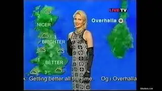 [VHS-X63] LiveTV: Weather in Norwegian with Anne Marie Foss