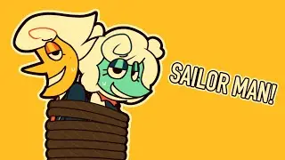 SAILOR MAN &bull; Animation Meme &bull; Elnina + Lanino + Rouxls Kaard [Deltarune Animation]