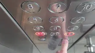 (Not so busy) Nice Schindler 5400AP Traction Elevators at Orchard Central (Local Lifts/Glass Lifts)