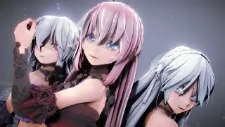 【MMD】Masked bitcH【Luka×Haku×言和】