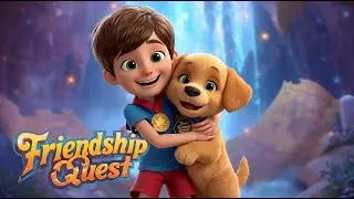 🏆Leo and Max &ndash; The Friendship Quest | Heart-Touching Kids Animated Bedtime Story