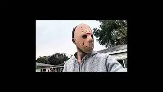 @HumanElias90-000 As Jason Voorhees At Cole&rsquo;s Movie Party (Live Action/Horror Comedy)